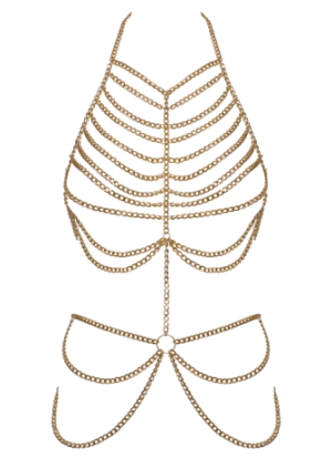 Chaines de corps en métal doré - R24504456001